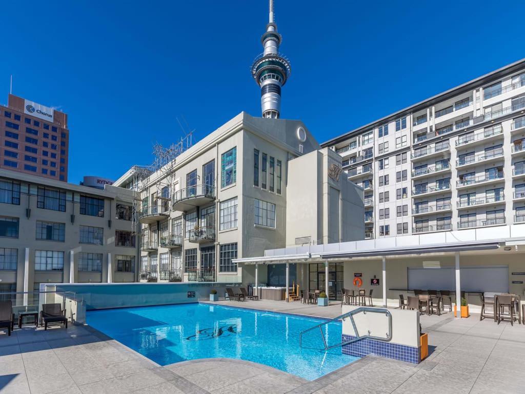 אוקלנד Heritage Haven By Viaduct Cbd - Pool Gym Tennis מראה חיצוני תמונה